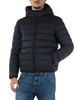 BLU SCURO | Giubbino trapuntato con cappuccio ASPENALF Primaloft