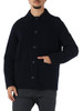 BLU SCURO | Cappotto in lana ARONE