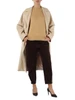BEIGE | Cappotto in lana vergine RESINA