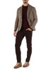BORDEAUX | Maglia girocollo in lana e cashmere