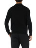 NERO | Maglia collo a polo in misto lana e cashmere