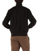 marrone scuro | Giacca in suede