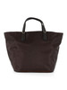 MARRONE | Borsa shopping ESCAPE in tessuto stampato OP