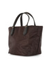 MARRONE | Borsa shopping ESCAPE Small in tessuto stampato OP