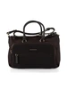 marrone scuro | Borsa B-CLUB BAULETTO Medium in tessuto stampato OP