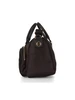 marrone scuro | Borsa B-CLUB BAULETTO Medium in tessuto stampato OP