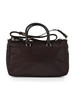 MARRONE | Borsa B-CLUB BAULETTO Medium in tessuto stampato OP