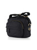 NERO | Borsa B-CLUB CAMERA CASE Small in tessuto stampato OP
