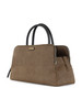 MARRONE CHIARO | Borsa URBAN BAULETTO Medium in tela rivestita OP