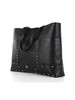MARRONE | Borsa TOTE STUDS in pelle cloud