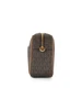 MARRONE | Borsa a tracolla JET SET Small con stampa logo