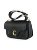 NERO | Borsa a tracolla in pelle C-ME Medium