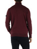 borgogna | Maglia in lana e cotone GORRAN RWS 09