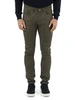VERDE SCURO | Pantaloni cinque tasche JOHN Slim fit in twill