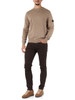 marrone scuro | Pantaloni cinque tasche JOHN Slim fit in twill