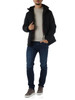 NERO | Giacca con cappuccio LOGE SRTR GRS 02