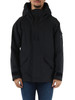 BLU SCURO | Giacca in tessuto spalmato LATITUDE SHORT PARKA