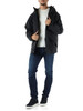 BLU SCURO | Giacca in tessuto spalmato LATITUDE SHORT PARKA