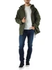 VERDE SCURO | Giacca in tessuto spalmato LATITUDE SHORT PARKA