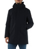 BLU SCURO | Piumino con cappuccio KRUGER TJ GRS 02