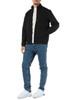 NERO | Felpa con zip in misto cotone e lyocell