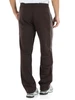 MARRONE | Pantaloni sportivi in cotone garzato