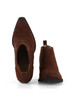 MARRONE | Stivaletto texano in suede AUSTIN 04