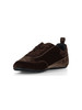 marrone scuro | Sneakers in ciniglia con logo impresso