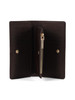MARRONE | Portafoglio Medium in tessuto OP