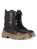 MARRONE | Stivaletti in pelle ed ecopelle MIA 13