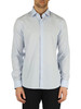 CELESTE | Camicia in cotone slim fit con ricamo logo