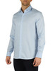 CELESTE | Camicia in cotone slim fit con ricamo logo