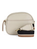 BEIGE | Borsa a tracolla NINA in pelle martellata