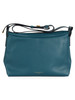 VERDE SCURO | Borsa a tracolla in pelle martellata ORIANA