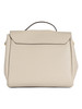 BEIGE | Borsa modello cartella in pelle martellata CLIO