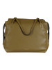VERDE | Borsa a spalla in pelle martellata ORIANA