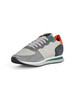 GRIGIO | Sneakers in pelle e tessuto TRPX