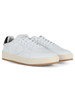 BIANCO/NERO | Sneakers in pelle NICE con patch logo