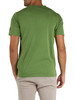 VERDE | T-shirt in cotone GYBE con patch logo