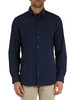 BLU SCURO | Camicia slim fit in tessuto stretch BLU SCURO | Camicia slim fit in tessuto stretch