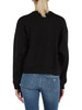 NERO | Felpa in misto cotone con ricamo logo frontale NERO | Felpa in misto cotone con ricamo logo frontale