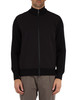 NERO | Giacca cardigan in misto lana vergine con pannelli a contrasto NERO | Giacca cardigan in misto lana vergine con pannelli a contrasto
