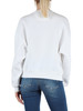 BIANCO | Felpa in misto cotone con ricamo logo frontale BIANCO | Felpa in misto cotone con ricamo logo frontale