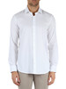 BIANCO | Camicia slim fit in cotone Easy Care Stretch