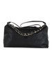 NERO | Borsa a tracolla effetto martellato con logo impresso NERO | Borsa a tracolla effetto martellato con logo impresso