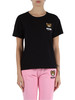 NERO | T-shirt in cotone con stampa logo frontale NERO | T-shirt in cotone con stampa logo frontale