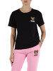 NERO | T-shirt in cotone con stampa logo frontale NERO | T-shirt in cotone con stampa logo frontale