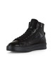 NERO | Sneakers alte in pelle con logo impresso NERO | Sneakers alte in pelle con logo impresso