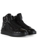 NERO | Sneakers alte in pelle con logo impresso NERO | Sneakers alte in pelle con logo impresso