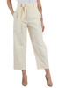 PANNA | Pantaloni in gabardina di cotone e lyocell con cintura PANNA | Pantaloni in gabardina di cotone e lyocell con cintura